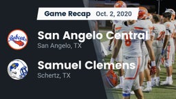 Recap: San Angelo Central  vs. Samuel Clemens  2020