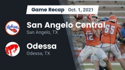 Recap: San Angelo Central  vs. Odessa  2021