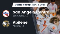 Recap: San Angelo Central  vs. Abilene  2021