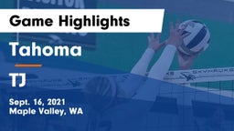 Tahoma  vs TJ Game Highlights - Sept. 16, 2021