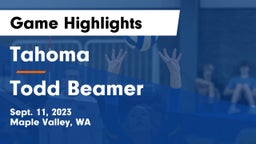 Tahoma  vs Todd Beamer  Game Highlights - Sept. 11, 2023