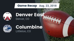 Recap: Denver East  vs. Columbine  2018