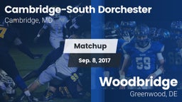 Matchup: Cambridge-South vs. Woodbridge  2017