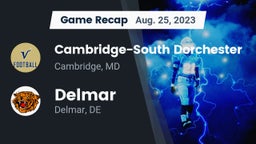 Recap: Cambridge-South Dorchester  vs. Delmar  2023
