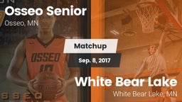 Matchup: Osseo Senior High vs. White Bear Lake  2017