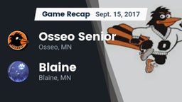 Recap: Osseo Senior  vs. Blaine  2017