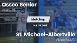 Matchup: Osseo Senior High vs. St. Michael-Albertville  2017