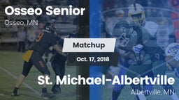 Matchup: Osseo Senior High vs. St. Michael-Albertville  2018