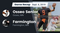 Recap: Osseo Senior  vs. Farmington  2019