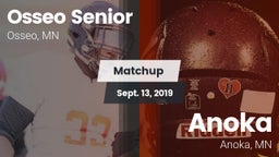 Matchup: Osseo Senior High vs. Anoka  2019