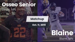 Matchup: Osseo Senior High vs. Blaine  2019