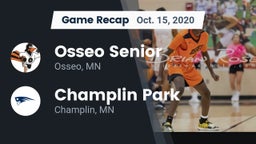 Recap: Osseo Senior  vs. Champlin Park  2020