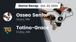 Recap: Osseo Senior  vs. Totino-Grace  2020