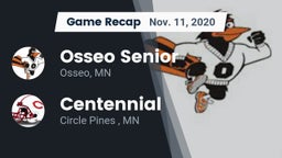 Recap: Osseo Senior  vs. Centennial  2020