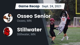 Recap: Osseo Senior  vs. Stillwater  2021