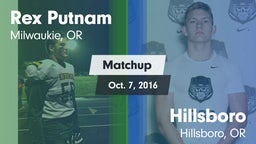 Matchup: Rex Putnam High vs. Hillsboro  2016