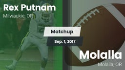 Matchup: Rex Putnam High vs. Molalla  2017