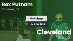 Matchup: Rex Putnam High vs. Cleveland  2018