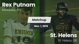 Matchup: Rex Putnam High vs. St. Helens  2019