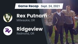 Recap: Rex Putnam  vs. Ridgeview  2021