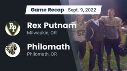 Recap: Rex Putnam  vs. Philomath  2022