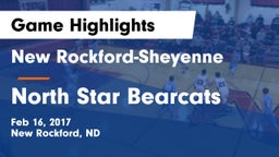 New Rockford-Sheyenne  vs North Star Bearcats Game Highlights - Feb 16, 2017