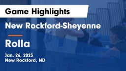New Rockford-Sheyenne  vs Rolla  Game Highlights - Jan. 26, 2023