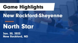 New Rockford-Sheyenne  vs North Star Game Highlights - Jan. 30, 2023