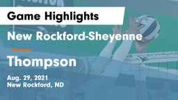 New Rockford-Sheyenne  vs Thompson  Game Highlights - Aug. 29, 2021