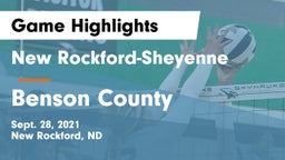 New Rockford-Sheyenne  vs Benson County Game Highlights - Sept. 28, 2021