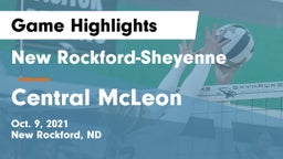 New Rockford-Sheyenne  vs Central McLeon Game Highlights - Oct. 9, 2021