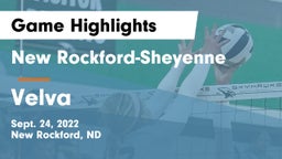 New Rockford-Sheyenne  vs Velva  Game Highlights - Sept. 24, 2022