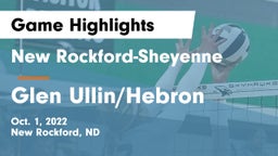New Rockford-Sheyenne  vs Glen Ullin/Hebron  Game Highlights - Oct. 1, 2022