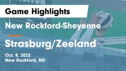 New Rockford-Sheyenne  vs Strasburg/Zeeland Game Highlights - Oct. 8, 2022
