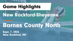 New Rockford-Sheyenne  vs Barnes County North Game Highlights - Sept. 7, 2023