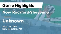 New Rockford-Sheyenne  vs Unknown Game Highlights - Sept. 23, 2023