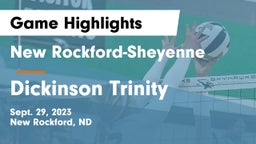 New Rockford-Sheyenne  vs Dickinson Trinity  Game Highlights - Sept. 29, 2023