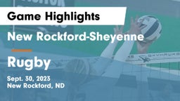 New Rockford-Sheyenne  vs Rugby  Game Highlights - Sept. 30, 2023