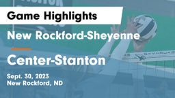 New Rockford-Sheyenne  vs Center-Stanton Game Highlights - Sept. 30, 2023
