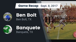 Recap: Ben Bolt  vs. Banquete  2017