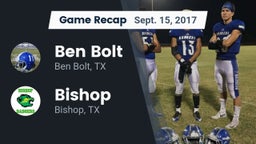 Recap: Ben Bolt  vs. Bishop  2017
