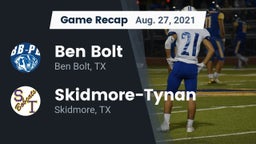 Recap: Ben Bolt  vs. Skidmore-Tynan  2021