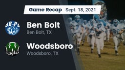 Recap: Ben Bolt  vs. Woodsboro  2021