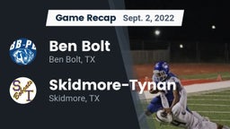 Recap: Ben Bolt  vs. Skidmore-Tynan  2022