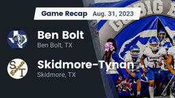 Recap: Ben Bolt  vs. Skidmore-Tynan  2023