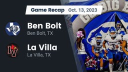 Recap: Ben Bolt  vs. La Villa  2023
