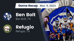 Recap: Ben Bolt  vs. Refugio  2023