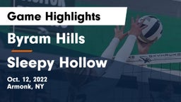 Byram Hills  vs Sleepy Hollow  Game Highlights - Oct. 12, 2022