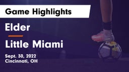 Elder  vs Little Miami  Game Highlights - Sept. 30, 2022