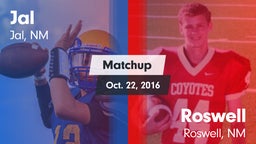 Matchup: Jal  vs. Roswell  2016